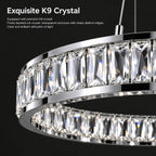 Luxury High‑End Grand Crystal Chandelier for Duplex Living Room, Chandelier for High‑Ceiling Hall in Villa & Split‑Level House