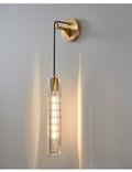 Light‑Luxury Post‑modern Creative Crystal Wall Sconce, Nordic Fashion Minimalist Wall Lamp for TV Background Wall & Bedroom Bedside