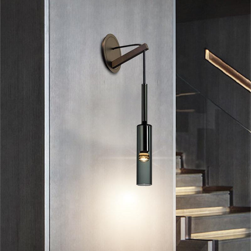 Modern Luxury K9 Crystal Wall Lamp, High‑Quality Solid Brass Sconce for Living Room Background Wall & Bedroom Bedside