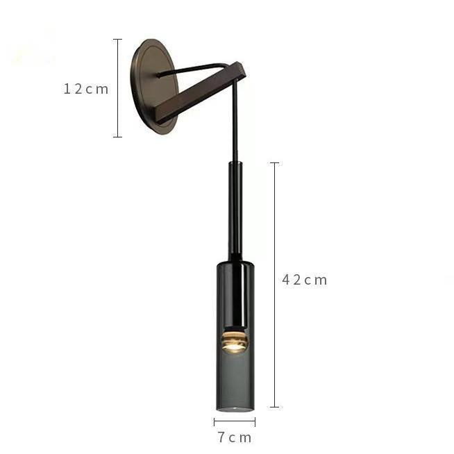 Modern Luxury K9 Crystal Wall Lamp, High‑Quality Solid Brass Sconce for Living Room Background Wall & Bedroom Bedside