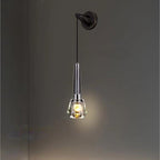 Modern Luxury K9 Crystal Wall Lamp, High‑Quality Solid Brass Sconce for Living Room Background Wall & Bedroom Bedside