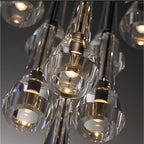 Modern Luxury K9 Crystal Wall Lamp, High‑Quality Solid Brass Sconce for Living Room Background Wall & Bedroom Bedside