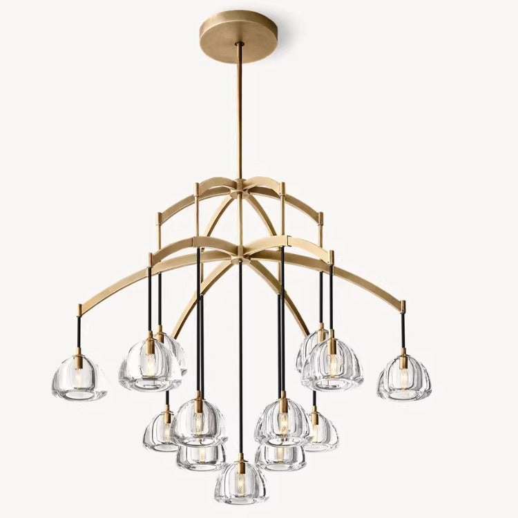 Modern Luxury Crystal Chandelier for Living Room & Dining Room