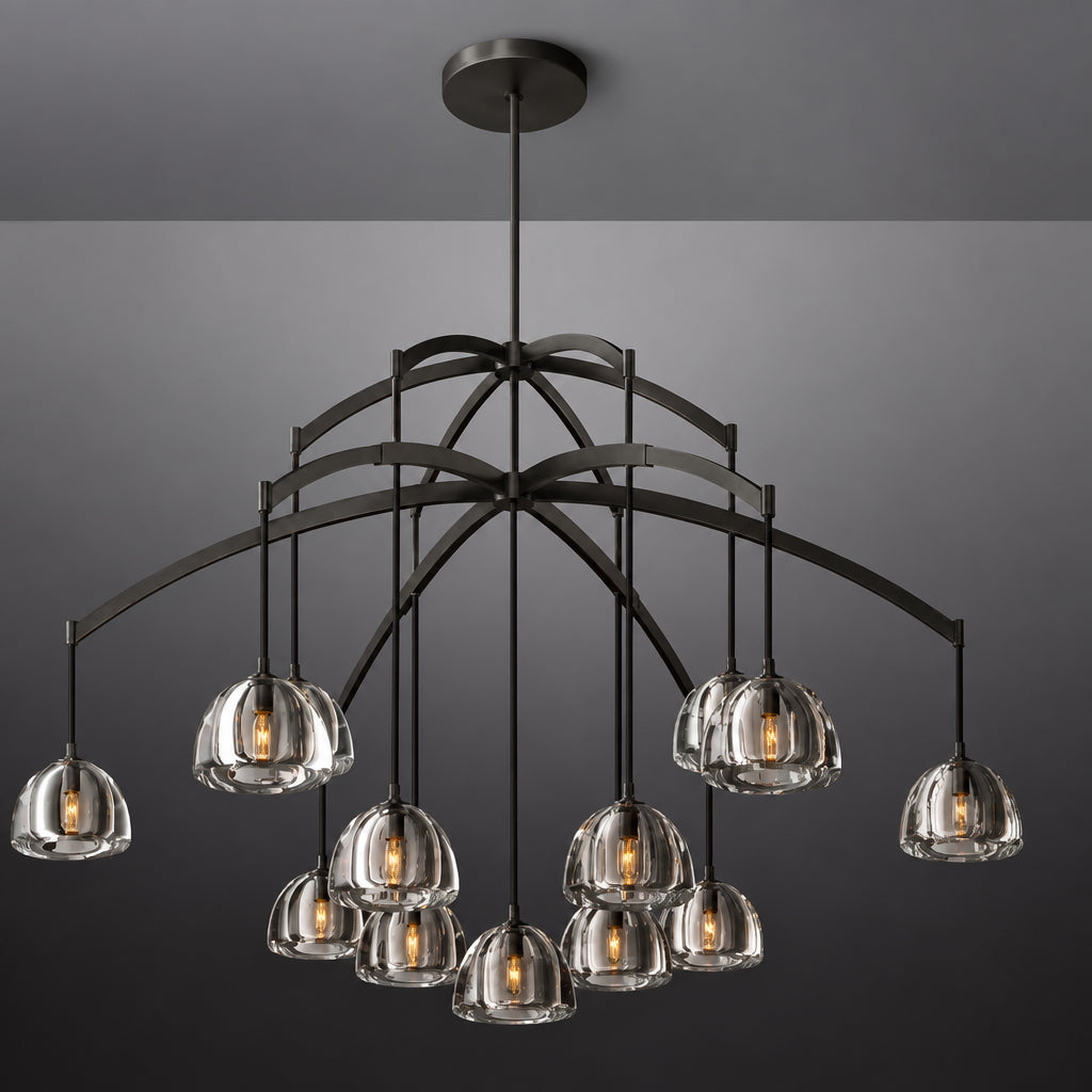 Modern Luxury Crystal Chandelier for Living Room & Dining Room