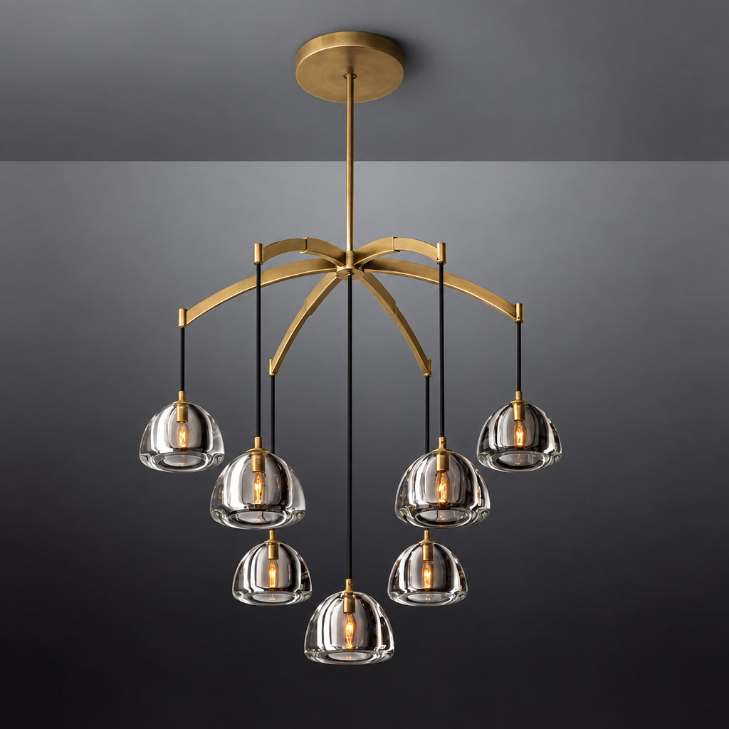 Modern Luxury Crystal Chandelier for Living Room & Dining Room
