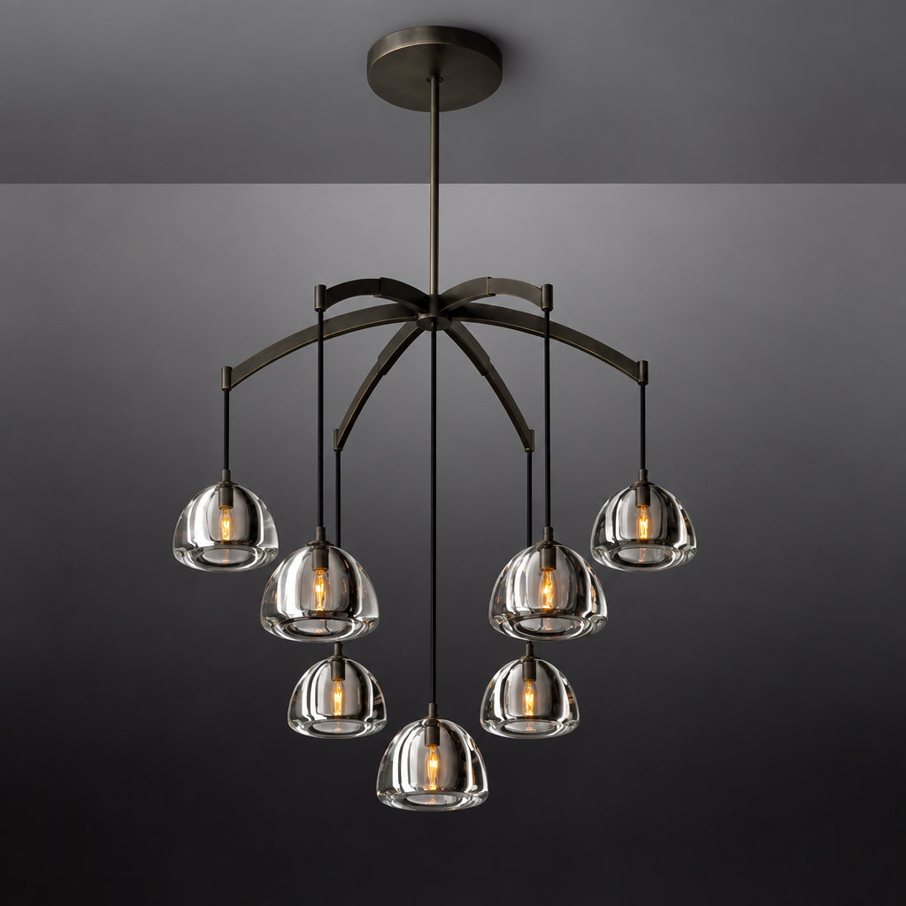 Modern Luxury Crystal Chandelier for Living Room & Dining Room